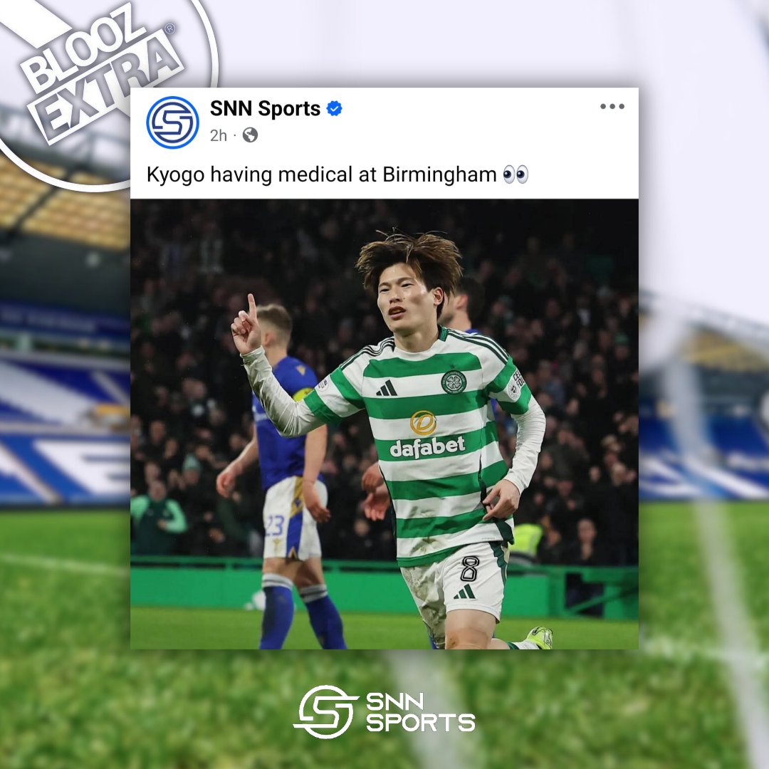 According to <a href="/SNNSports/">SNN Sports</a>, Kyogo Furuhashi is having his medical at blues 👀 
#bcfc