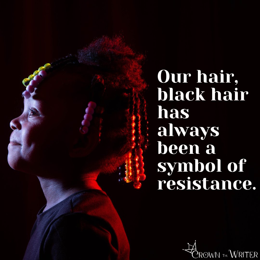 crownthewriter's tweet photo. Our hair, Black hair, has always been a symbol of resistance.

In every curl, loc, and braid — there’s a story of pride, protest, and power.

#BlackHairMatters #CulturalResistance #CrownComics #Afrofuturism #BlackHistory https://t.co/pk8r5IMLQM
