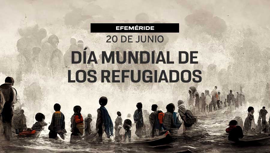 UNAM_MX's tweet photo. Millones de personas se ven obligadas a huir de sus hogares debido a conflictos, persecuciones o guerras. Para proteger sus derechos humanos e incentivar el apoyo internacional, #UnDíaComoHoy se conmemora el Día Mundial de los Refugiados > https://t.co/RqcXI50v2m https://t.co/CY1a2YmxyL
