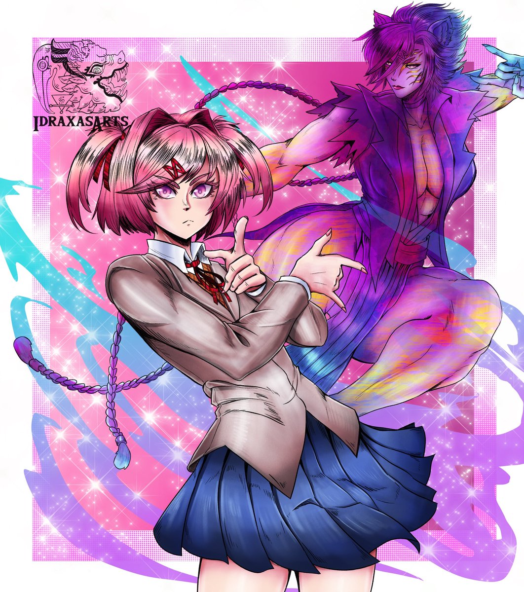Good morning students~
You know looking back these were some of my favorite pieces to draw. Still love DDLC to this day especially all the creative mods and fanons out there.