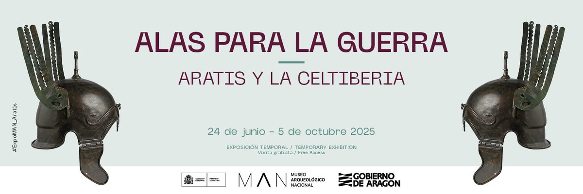 Desde este lunes empieza una nuevo exposición temporal en el <a href="/MANArqueologico/">Museo Arqueológico Nacional</a> llamada "Alas para la Guerra" en la que he tenido la tremendísima fortuna de poder aportar un granito de arena. 
¡No os la podéis perder!