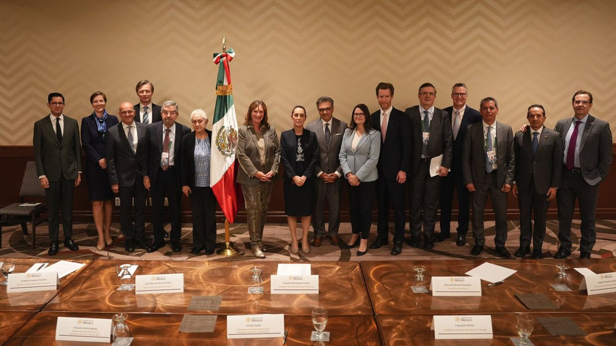 ATCO (@atco) on Twitter photo Members of the <a href="/BizCouncilofCan/">Business Council of Canada</a> met in Calgary this week as part of the G7.
Business leaders, including Nancy Southern, our Chair & CEO, discussed the importance of Canada’s bilateral and North America’s trilateral relations with Claudia Sheinbaum, President of Mexico and her Members of the <a href="/BizCouncilofCan/">Business Council of Canada</a> met in Calgary this week as part of the G7.
Business leaders, including Nancy Southern, our Chair & CEO, discussed the importance of Canada’s bilateral and North America’s trilateral relations with Claudia Sheinbaum, President of Mexico and her