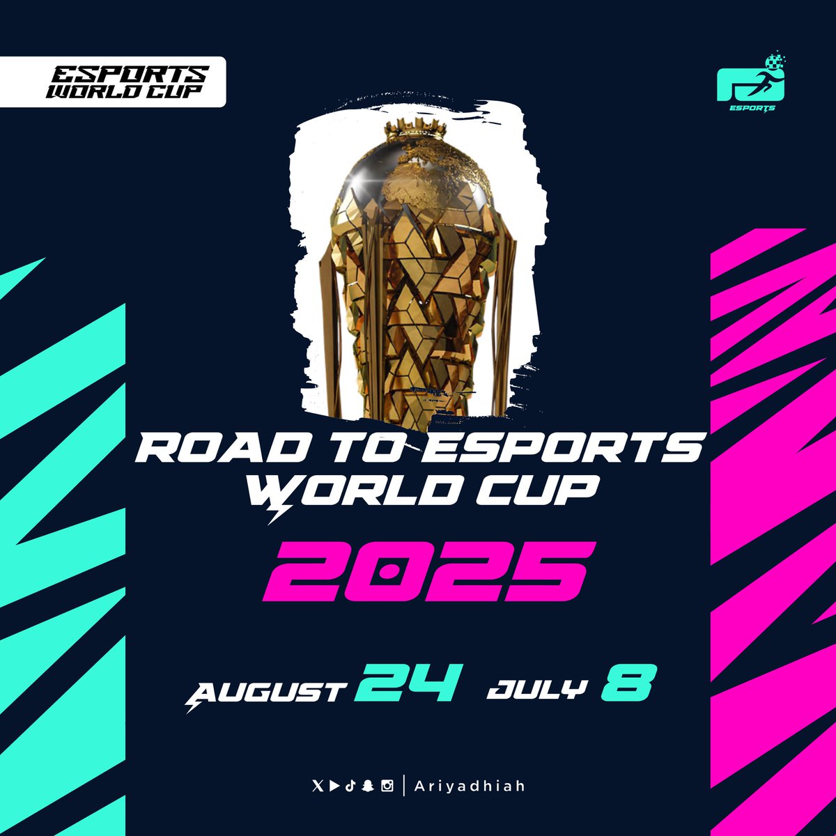 📄 إليكم أبرز التفاصيل حول #كاس_العالم_للرياضات_الالكترونية 

📄 Here are the key highlights of the #EsportsWorldCup
