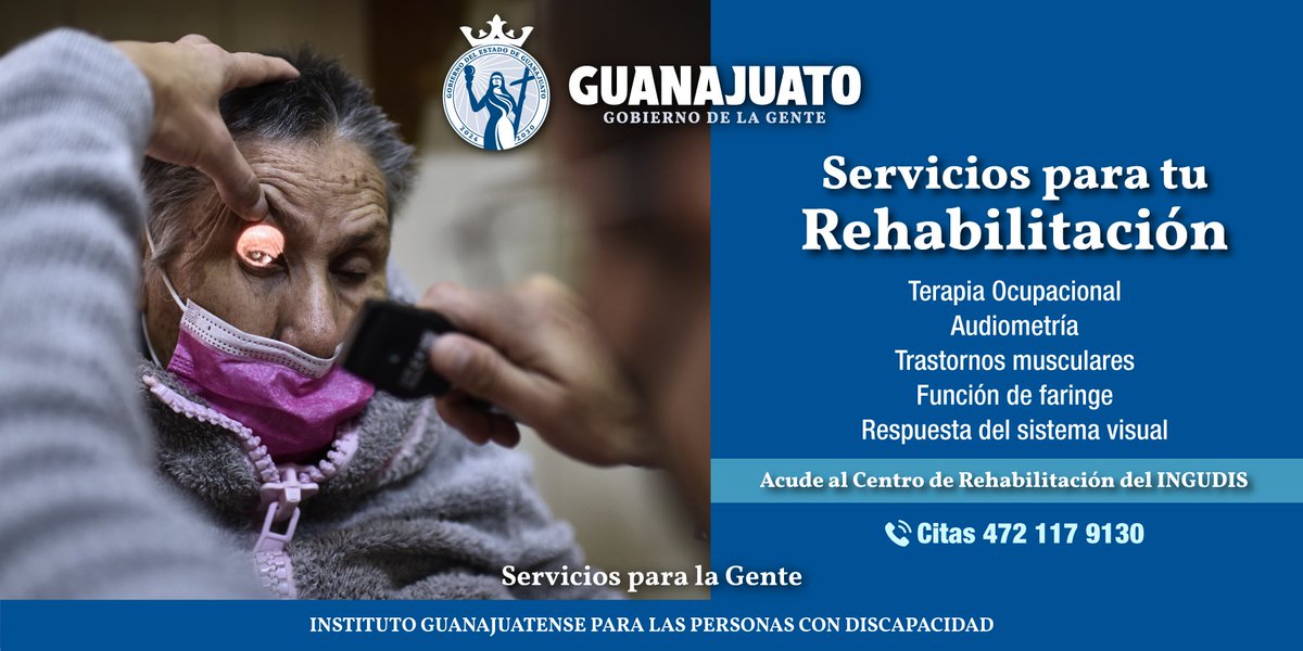 Las personas con discapacidad cuentan con atención especializada para su rehabilitación.
#ElGobiernoDeLaGente