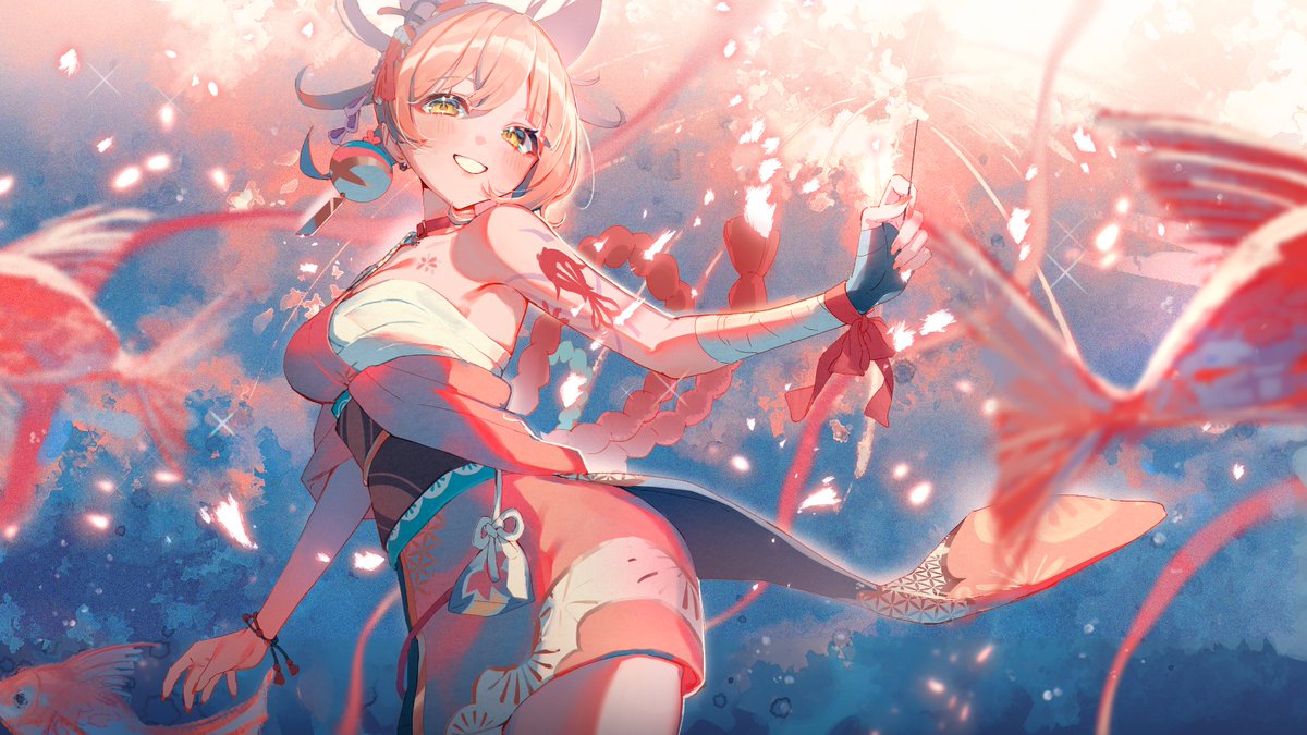 おめでとう！🎆
#宵宮生誕祭2025 #GenshinImpact