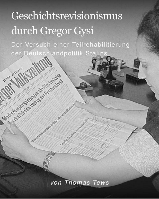 Für „zeitgeschichte|online“ habe ich einen Beitrag über #Gysi​s Versuch einer Teilrehabilitierung der Deutschlandpolitik #Stalin​s in der #Bundestag​sdebatte zum Gedenken an den Aufstand vom #17Juni 1953 in der #DDR verfasst:
zeitgeschichte-online.de/themen/geschic…
#Erinnerung #Geschichtspolitik