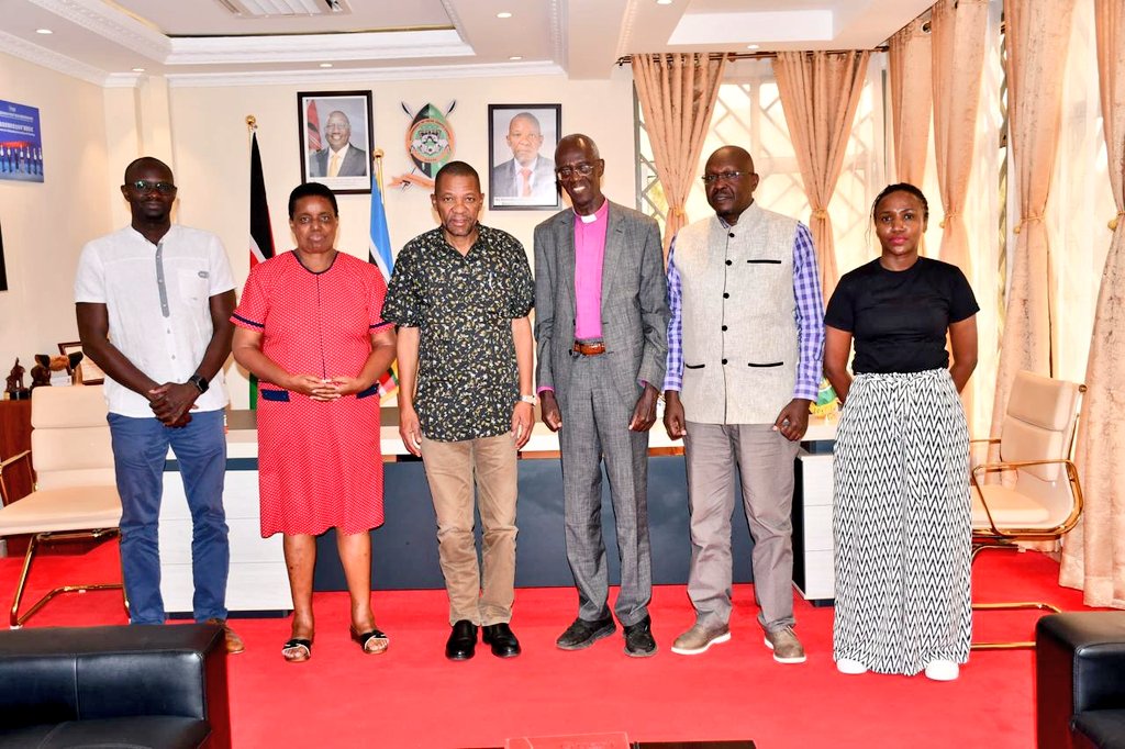 NEPAD/APRM KENYA SECRETARIAT (@nepadaprmkenya) on Twitter photo #TaitaTavetaCounty | <a href="/NepadAprmKenya/">NEPAD/APRM KENYA SECRETARIAT</a> delegation led by Chairperson, Panel of Eminent Persons, Rtd. Archbishop Dr. Eliud Wabukala and NGC's Dr. Joseph Boit paid a courtesy call to H.E. Governor Andrew Mwadime during the ongoing County Self-Assessment Report #CSAR validation. #TaitaTavetaCounty | <a href="/NepadAprmKenya/">NEPAD/APRM KENYA SECRETARIAT</a> delegation led by Chairperson, Panel of Eminent Persons, Rtd. Archbishop Dr. Eliud Wabukala and NGC's Dr. Joseph Boit paid a courtesy call to H.E. Governor Andrew Mwadime during the ongoing County Self-Assessment Report #CSAR validation.