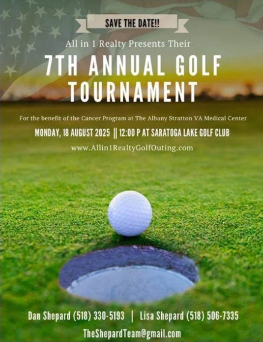 Calling All Golfers:  great event in August from a Veteran to support the Cancer Care Program at the Hospital