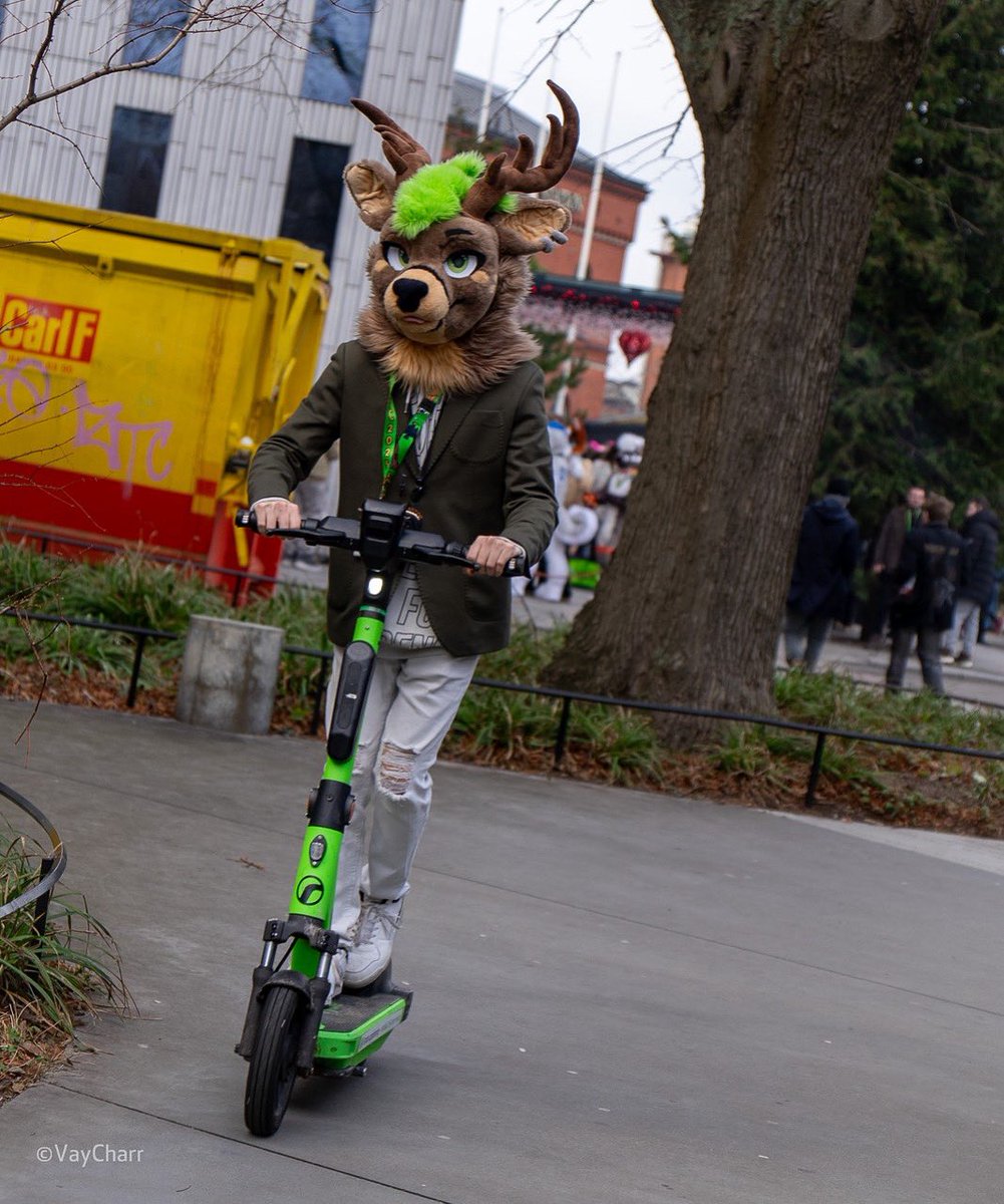A new danger in town!😏
Happy #fursuitfriday 
📸: <a href="/VayCharr/">Vay ➡️ CFZ</a>