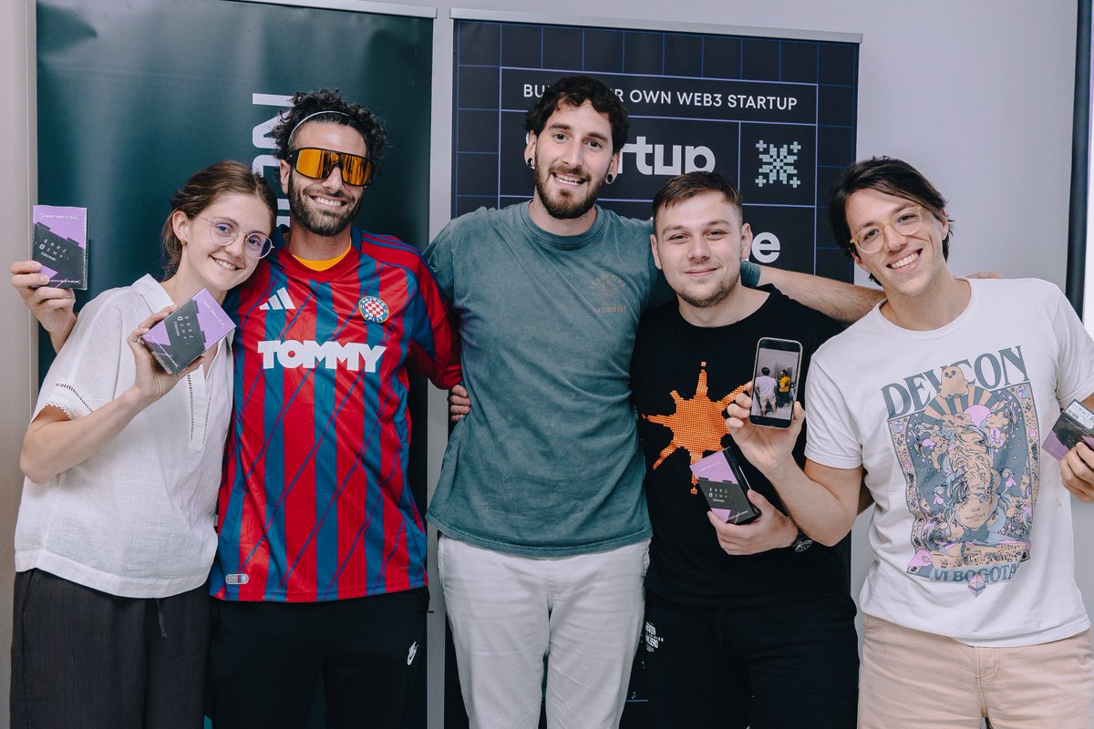 Luka | (L)EARN (@cirko33) on Twitter photo 1/ I want to thank <a href="/SuperteamBLKN/">Superteam Balkan</a> for organizing the best event I've ever been a part of!❤️
My Startup Village Split journey was amazing! Besides the fun—like karting, BBQ, swimming at the beach, and all sorts of activities—I had a chance to grow and learn a lot. More👇 1/ I want to thank <a href="/SuperteamBLKN/">Superteam Balkan</a> for organizing the best event I've ever been a part of!❤️
My Startup Village Split journey was amazing! Besides the fun—like karting, BBQ, swimming at the beach, and all sorts of activities—I had a chance to grow and learn a lot. More👇