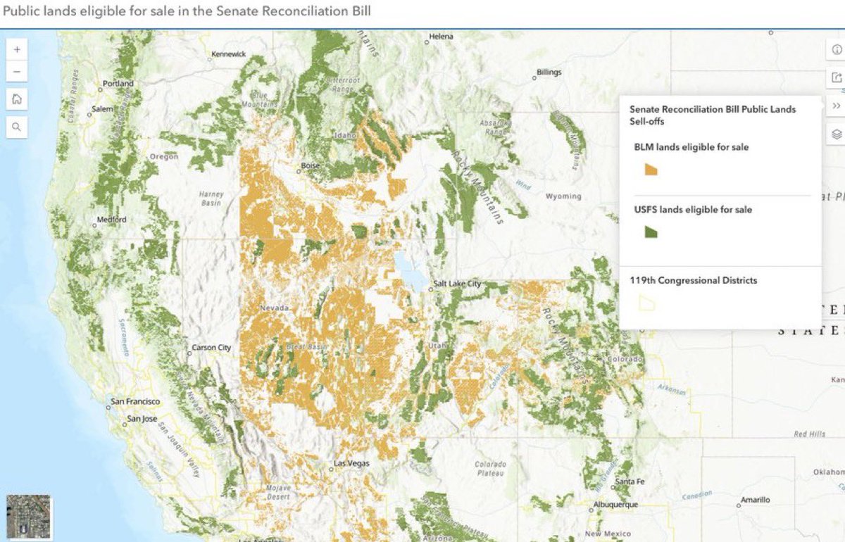 Brian Allen (@allenanalysis) on Twitter photo .<a href="/POTUS/">President Donald J. Trump</a> <a href="/realDonaldTrump/">Donald J. Trump</a> <a href="/JDVance/">JD Vance</a>
You’re about to bulldoze 250 million acres of American legacy—wildlands that outlived empires, stood untouched through wars, and raised generations.
Selling them off like surplus scrap isn’t leadership—it’s looting.
You weren’t elected to be a .<a href="/POTUS/">President Donald J. Trump</a> <a href="/realDonaldTrump/">Donald J. Trump</a> <a href="/JDVance/">JD Vance</a>
You’re about to bulldoze 250 million acres of American legacy—wildlands that outlived empires, stood untouched through wars, and raised generations.
Selling them off like surplus scrap isn’t leadership—it’s looting.
You weren’t elected to be a