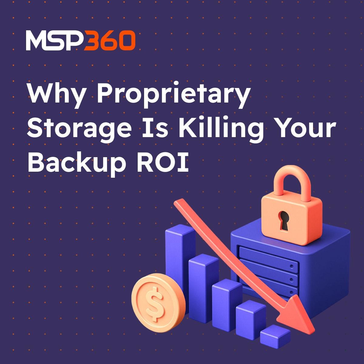 Many IT leaders find their Disaster Recovery budgets stretched - often due to proprietary backup storage.

Learn how to cut costs, avoid vendor lock-in &amp; improve ROI ➡️ hubs.ly/Q03t0wcf0

#MSP360 #MSP #Backup #DataStorage #ROI
