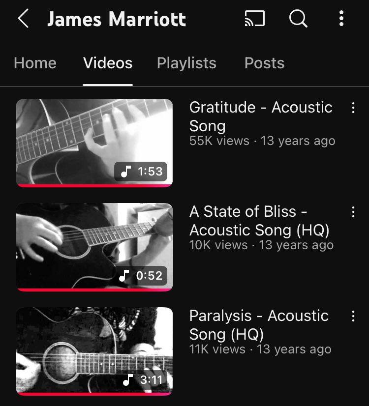 imagine telling this james he got a number one album btw.