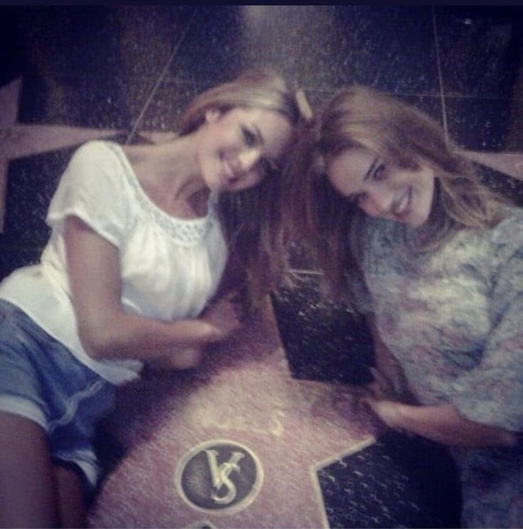 Baby Candice &amp; Rosie on the VS Hollywood star