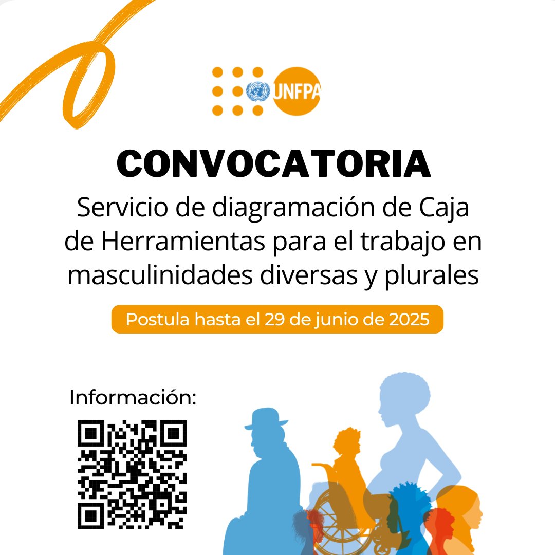 📢 ¡Atención Convocatoria❗️
Servicio de diagramación de Caja de Herramientas para el trabajo en masculinidades diversas y plurales

📅Hasta el 29 de junio

Mayor información 👇🏼
oportunidades.onu.org.bo/convocatorias/…