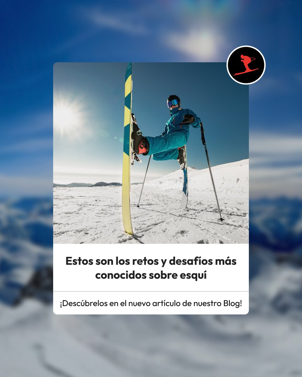 ¿Te quieres enterar de los retos y desafíos más TOP del esquí? 😎➡️ w.esquiades.com/Leer_Blog_tw 

Haz clic aquí y ALUCINA 💥➡️ w.esquiades.com/Leer_Blog_tw 

Acepta el reto con Esquiades.com 😏