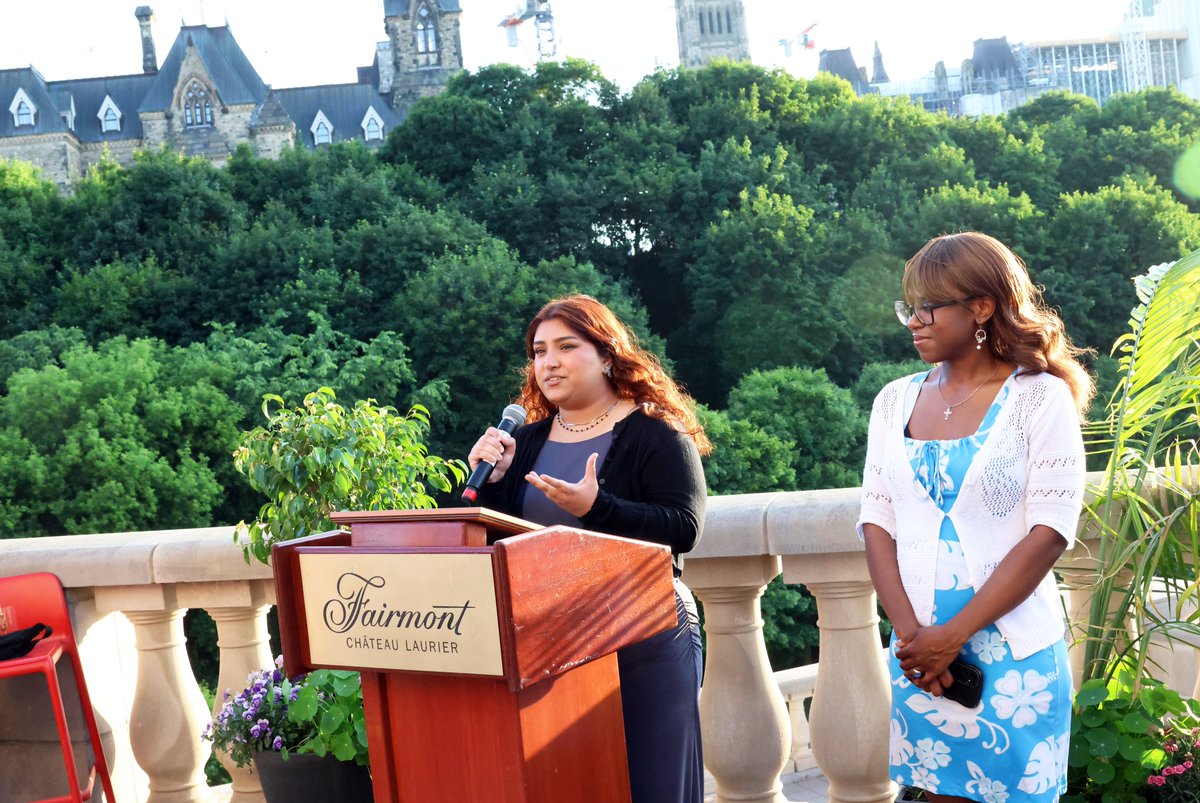 SyntaxStrategic's tweet image. We’re still buzzing from our 15th anniversary celebration! A highlight of the evening was hearing from our interns, Anum Saeed and Jessica Bell, recipients of this year’s Syntax Strategic Award. We're grateful for the energy and fresh ideas they bring to #TeamSyntax every day.
