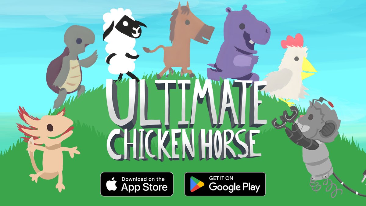 Noodlecake - Wishlist Sacre Bleu & Winter Burrow! (@noodlecakegames) on Twitter photo #UltimateChickenHorse from <a href="/ClevEndeavGames/">Clever Endeavour Games</a> and published by us at Noodlecake is finally here! ๐
Ultimate Chicken Horse is now on mobile! ๐๐ด
Build, trap, and race your friends in this chaotic party platformer, now in your pocket. Cross-platform madness awaits!
#UCHMobile #UltimateChickenHorse from <a href="/ClevEndeavGames/">Clever Endeavour Games</a> and published by us at Noodlecake is finally here! ๐
Ultimate Chicken Horse is now on mobile! ๐๐ด
Build, trap, and race your friends in this chaotic party platformer, now in your pocket. Cross-platform madness awaits!
#UCHMobile