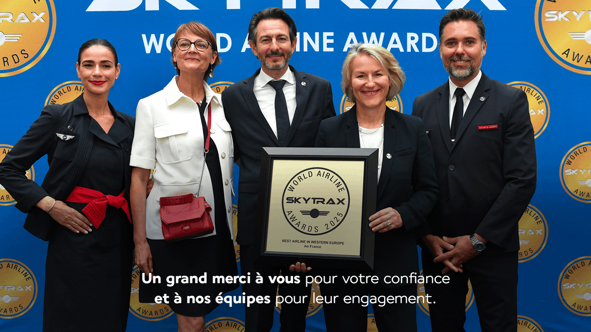 Nous sommes ravis d’avoir remporté la 8ème position des Skytrax World Airline Awards 2025, et d’avoir été nommés meilleure compagnie aérienne en Europe de l’Ouest pour la 5e année consécutive.​
​
Merci à tous nos clients et à nos équipes pour ces récompenses !