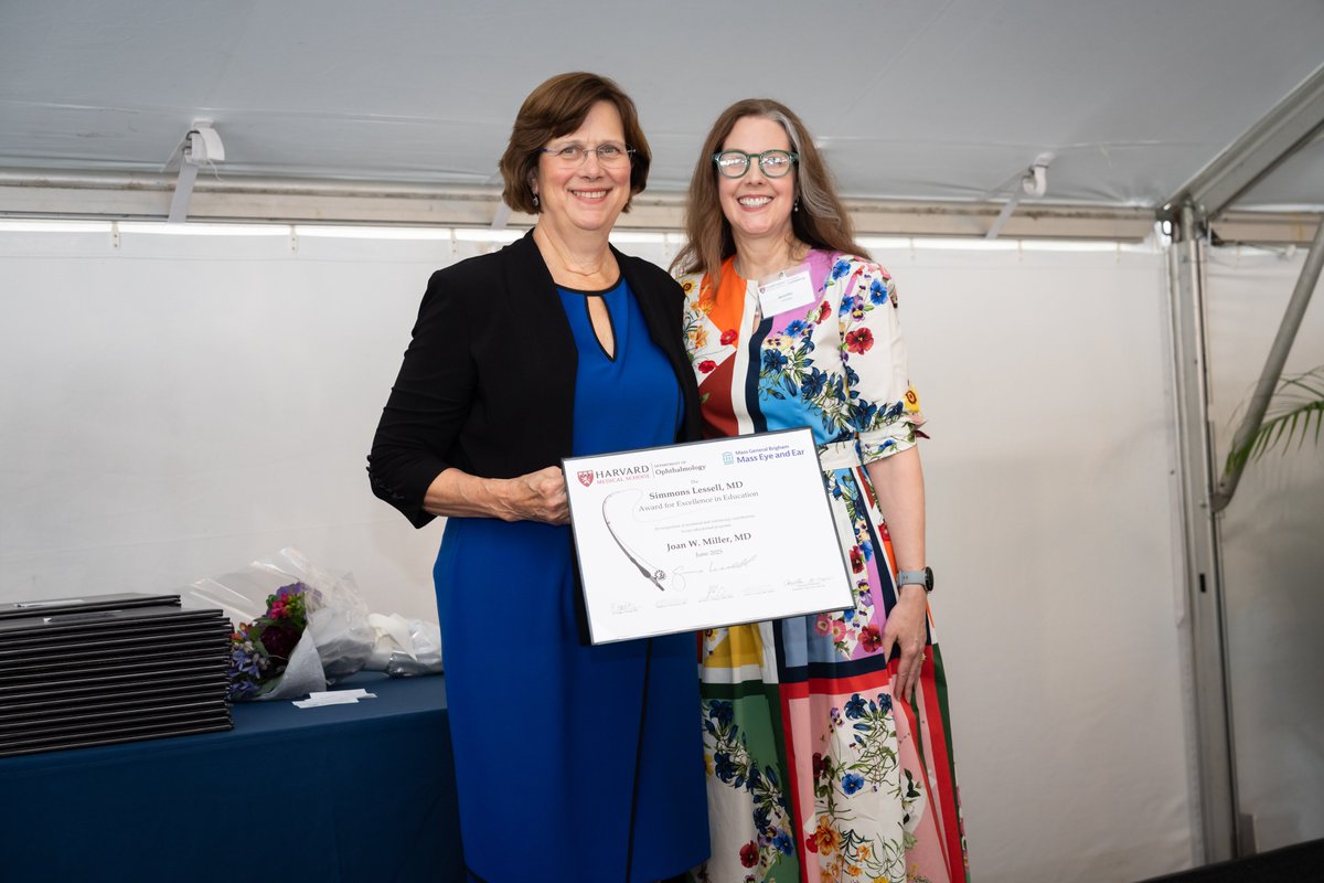 Congratulations to Dept. Chair Joan W. Miller, who received the 2025 Simmons Lessell Excellence in Education Award this week! 

Dr. Miller is an exceptional educator and mentor—guiding others with generosity, integrity, and a deep belief in their potential.