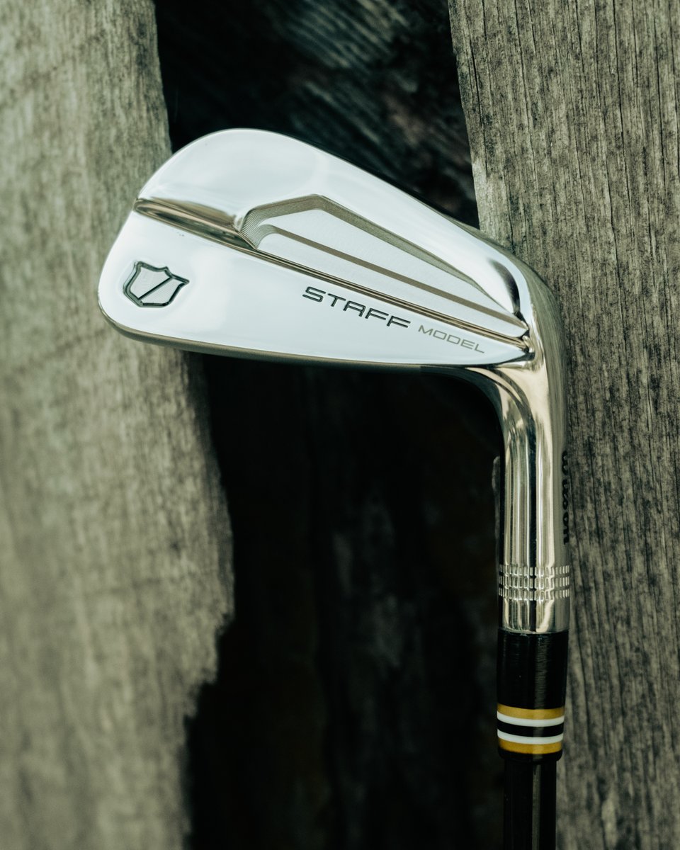 Timeless looks. Crafted for ball strikers. Staff Model Blades.

#Wilson #WilsonGolf #StaffModelBlades