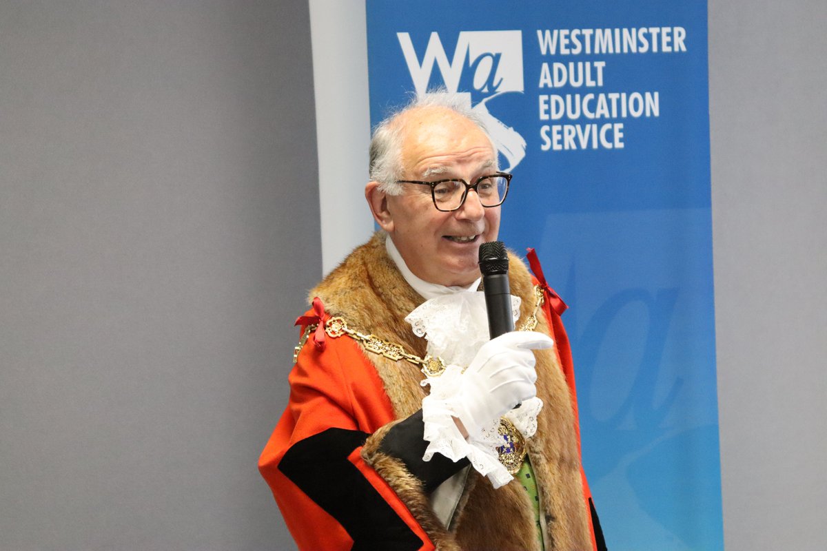 The Lord Mayor of Westminster (@lm_westminster) on Twitter photo Yesterday I was lucky enough to meet some of the inspirational members of the <a href="/WAESonline/">Westminster Adult Education Service</a> independent pathway programme and hand out their certificates.
Good luck to everyone and I look forward to seeing you all progress in the next steps of your career! Yesterday I was lucky enough to meet some of the inspirational members of the <a href="/WAESonline/">Westminster Adult Education Service</a> independent pathway programme and hand out their certificates.
Good luck to everyone and I look forward to seeing you all progress in the next steps of your career!