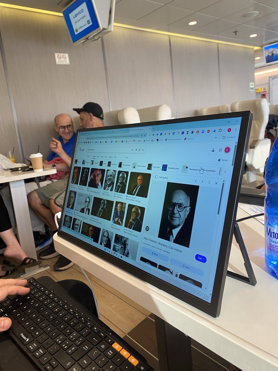 I may have discovered Milton Friedman living in a witness protection program on an obscure island in the Mediterranean!