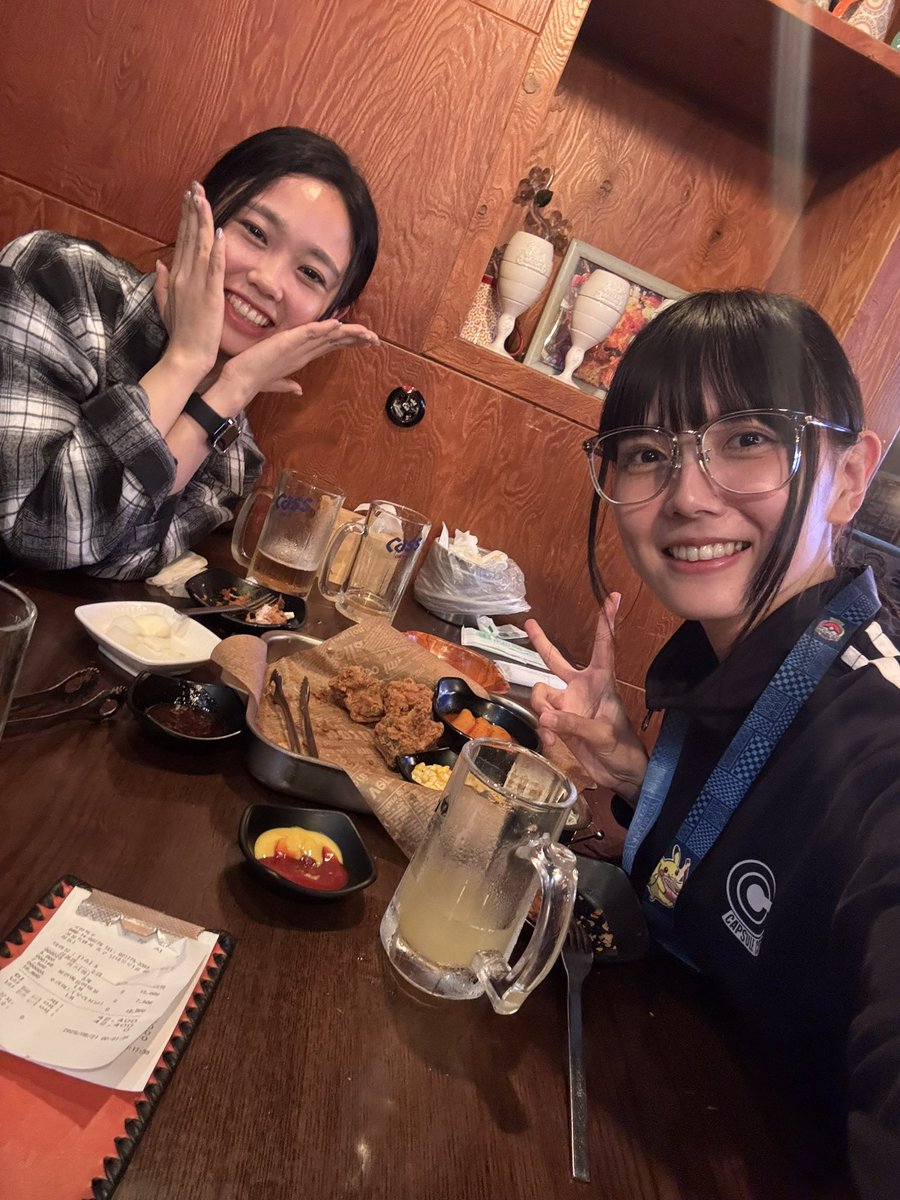 Shinooo1234's tweet image. 夜、おさねえと呑んでました(*^◯^*)！
@osanpodego 

おさねえありがとうございます😊