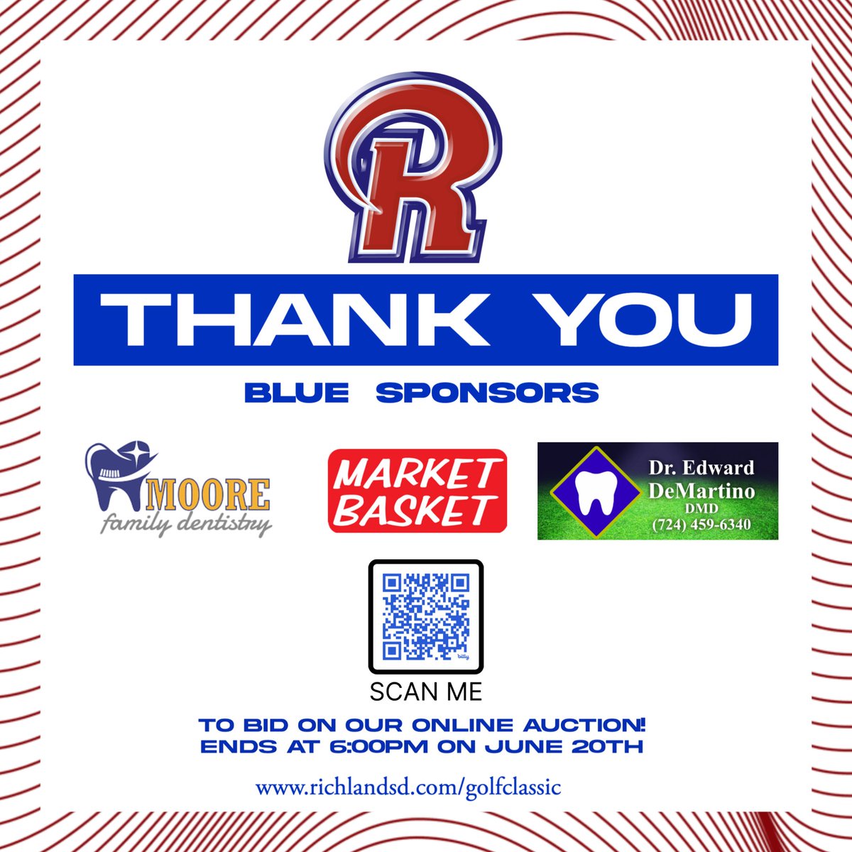 THANK YOU, SPONSORS!

Don't forget to bid in our online auction, which ends at 6pm on June 20, 2025. You don't need to be present to win.