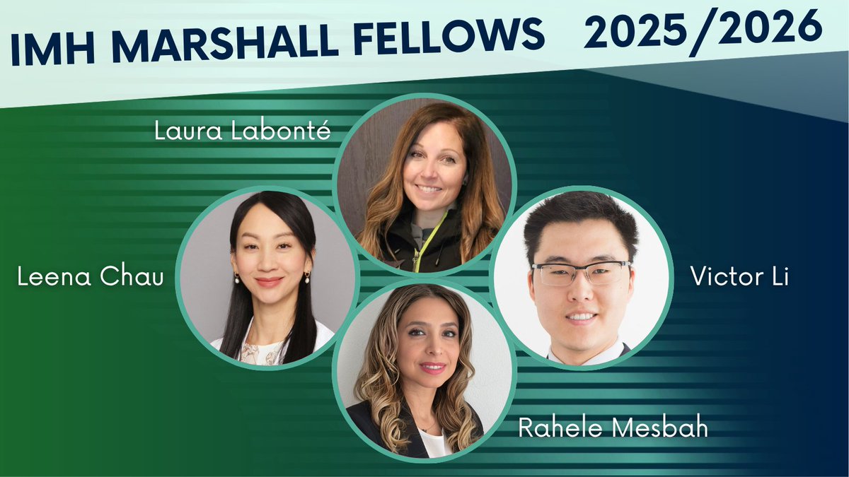 UBC_IMH's tweet image. 🎉 Congratulations to this year's Marshall Fellowship awardees, Drs. Leena Chau, Laura Labonté, Victor Li, and Rahele Mesbah! Read about their exciting research in mental health: psychiatry.ubc.ca/institute-of-m…