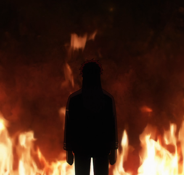 I think showing Endo with blue flames is such an interesting decision, since it gives us hints about the end of the Noroshi arc and what Takiishi himself thinks of Endo (using Endo's own analogies, of course), since the real flame above 2700°F is the blue one.