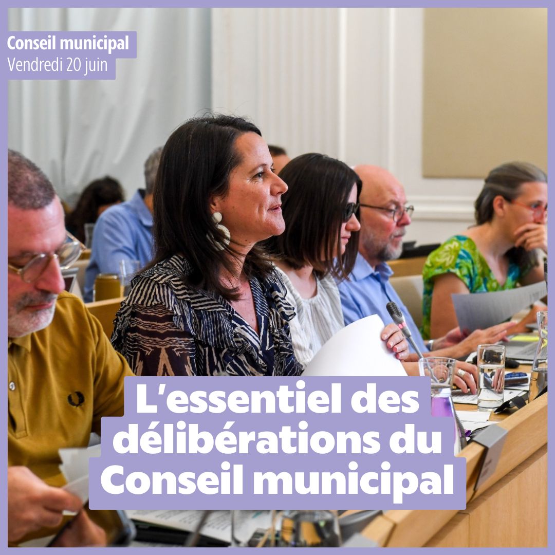 Solidarité, petite enfance, restauration scolaire, budgets participatifs, animal en ville, compte administratif 2024… L'essentiel ds sujets du Conseil municipal de ce vendredi 20 juin à retrouver ici : metropole.nantes.fr/directnantes

#DirectNantes