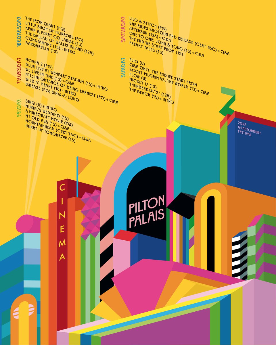 blurofficial's tweet image. Glastonbury, ‘blur: Live at Wembley Stadium’ will be screened at Pilton Palais on Thursday 26th June at 2:45pm with an introduction from director @MrTobyL