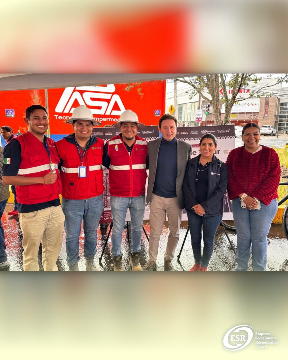 🚧 Pepe Chedraui entrega vialidades integrales.
💧 Agua de Puebla invierte 19 millones de pesos en renovar la infraestructura hidráulica. 🏗️🚿

📍Las calles 27 Sur y 31, ubicadas en las colonias Santa Cruz Los Ángeles y Belisario Domínguez ahora cuentan con:

🚲 Ciclovías seguras