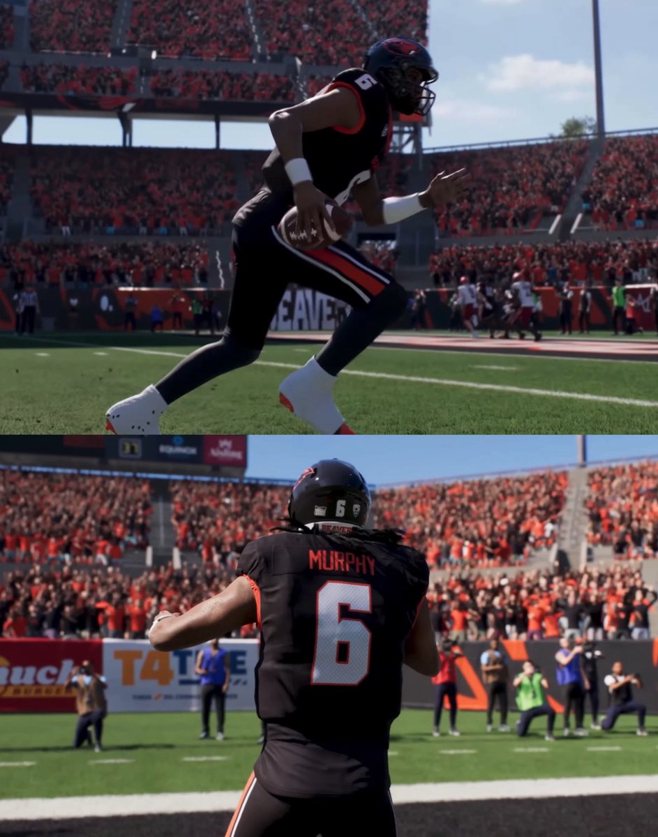 Maalik Murphy and Reser Stadium in College Football 26 🎮🦫