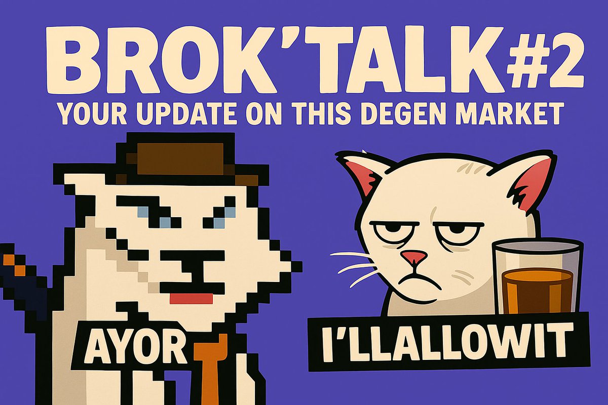Ayor ๐ฆ (@phdayor) on Twitter photo It's time for our Brok'Talk #2 on Monad Lambline:
- Market news of the week
- Monad news
- Debate on an actual subject
Join us with <a href="/iwillalllowit/">I'llallowit</a> and <a href="/CryptoMage_YT/">CryptoMage ๐งโโ๏ธ</a> ๐ It's time for our Brok'Talk #2 on Monad Lambline:
- Market news of the week
- Monad news
- Debate on an actual subject
Join us with <a href="/iwillalllowit/">I'llallowit</a> and <a href="/CryptoMage_YT/">CryptoMage ๐งโโ๏ธ</a> ๐