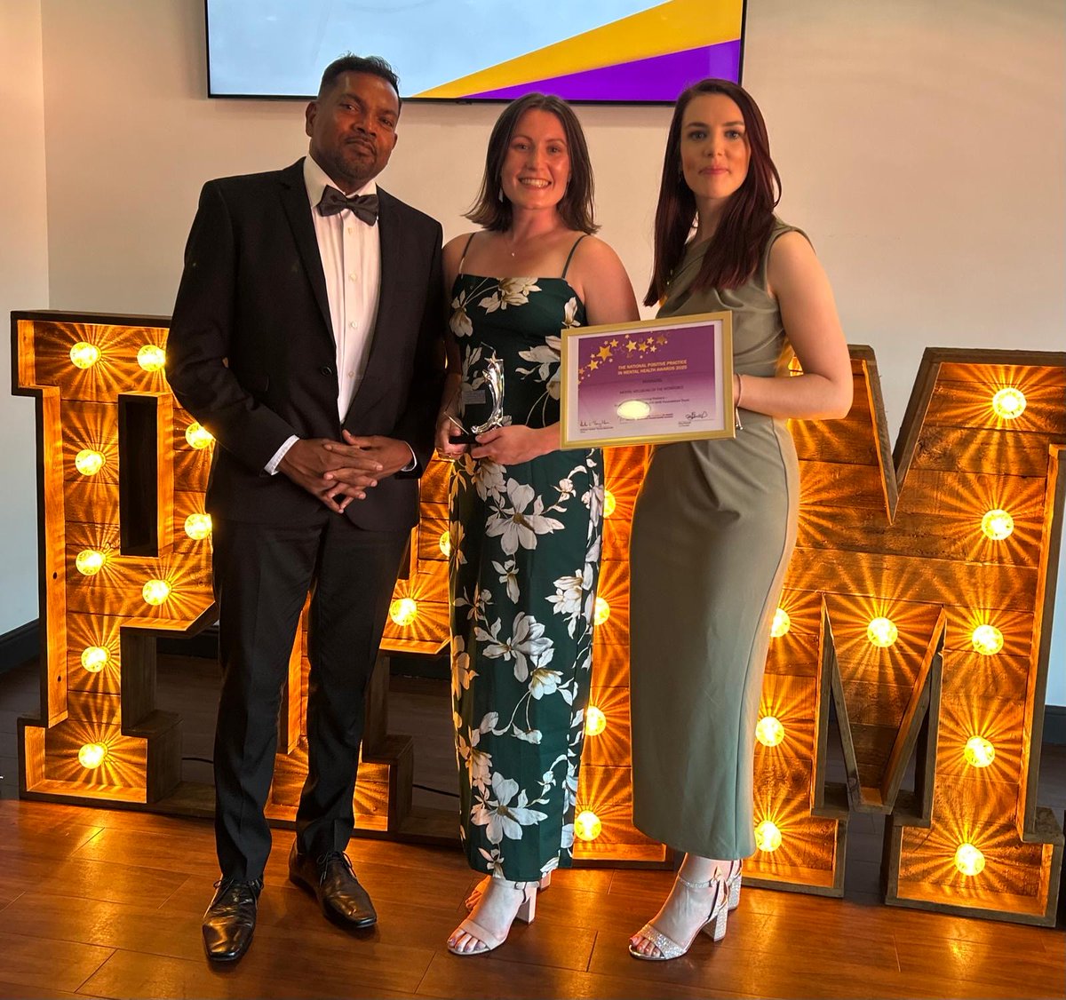 Thrilled to announce our Staff Support Team won a National Positive Practice in Mental Health Award for the Wellbeing Matters Project! 💙 Huge congrats to the team for making South London and Maudsley a Great Place to Work!  

#PositivePracticeAwards #GreatPlaceToWork #TeamSLaM