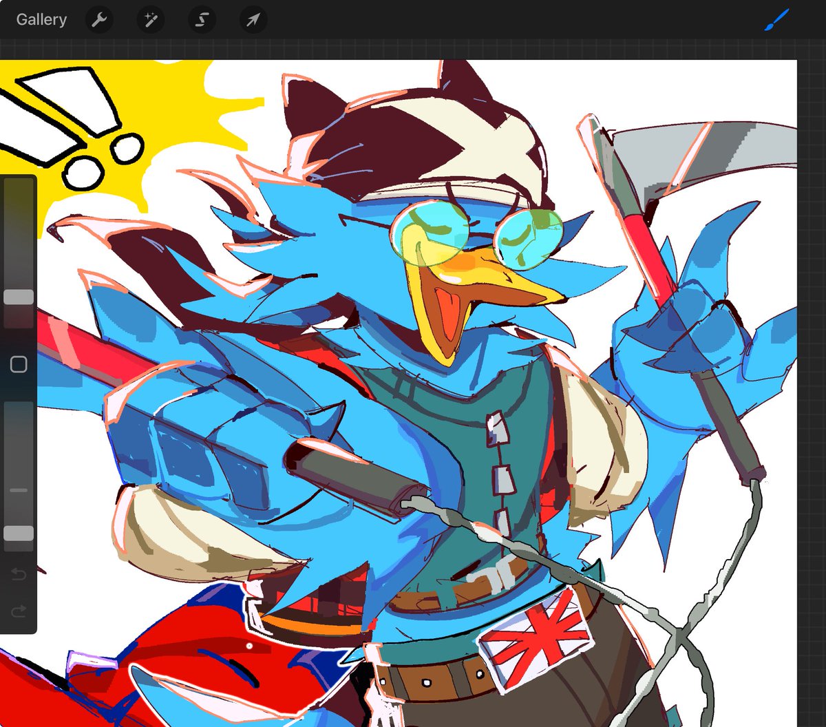 tierrlisters's tweet image. Almost done 💪
