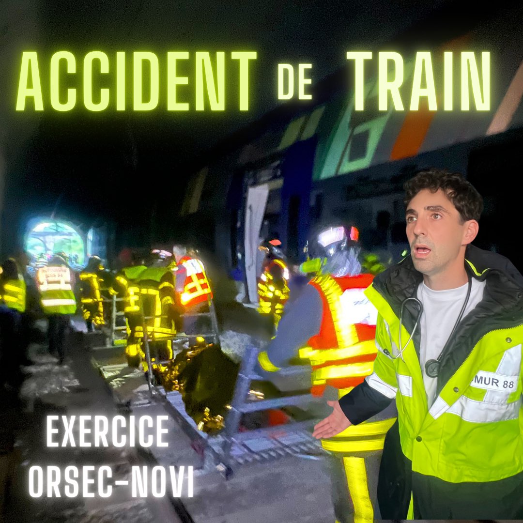 [💥🚅NOUVELLE VIDÉO]
Plongez au cœur de l’action! Découvrez comment les équipes de secours s’organisent en temps réel pour gérer un afflux massif de victimes lors d’un accident de train simulé. 1 exercice inter-services impressionnant.À voir absolument👍🏻

youtu.be/dGh0Vne8ifk?si…
