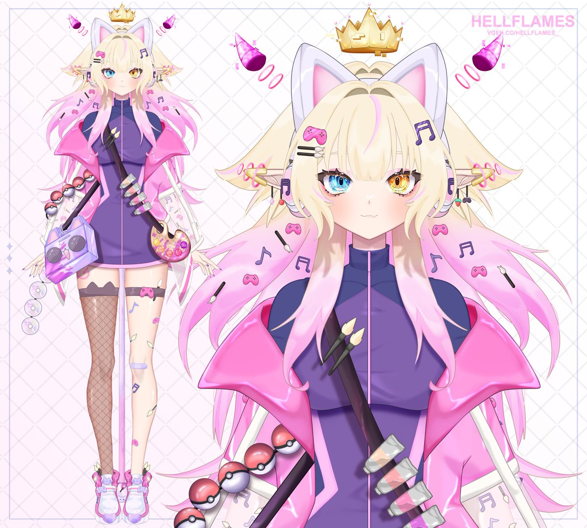 hellee_art's tweet image. My September & October waitlist is now open for Vtuber Model Art, Art + rigging, or Rigging only.✨
- Payment plans and special offers are available. 🩷
The waitlist for normal orders/emotes and more will open on September 1st for October slots.🩷✨
♡ and ↻ plz!
#ENVtuber