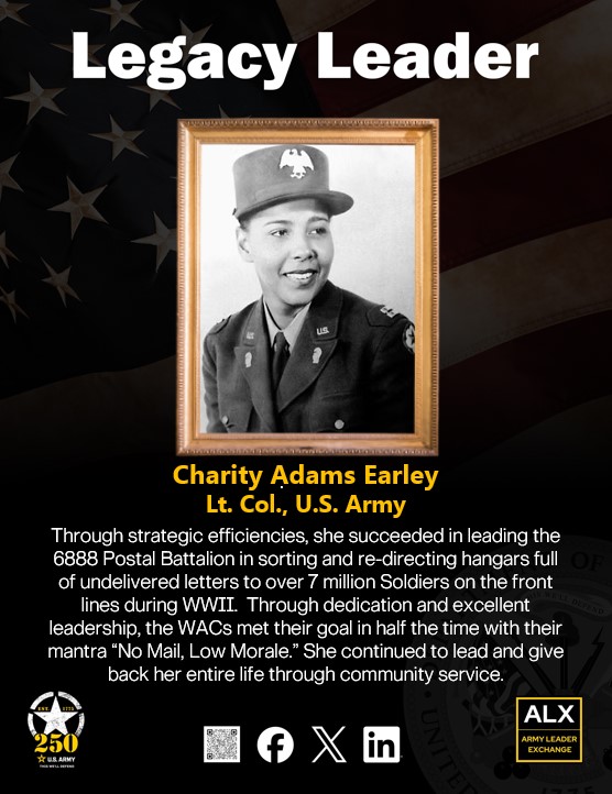 The competence, diligence, commitment and motivational leadership of this #legacyleader were core factors of mission success.

Learn more ➡️ nationalvmm.org/pioneering-wom…

#Army250 | #ThisWellDefend