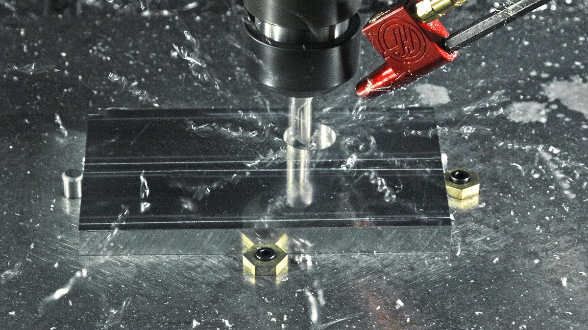 Re-cutting chips results in accelerated tool wear, poor surface finishes, and – at worst – scrap. 

To effectively remove chips from the cutting area, we offer high-productivity solutions.

Because clean cuts deserve a clean workspace.
#haascnc #haasautomation #haastooling #haas