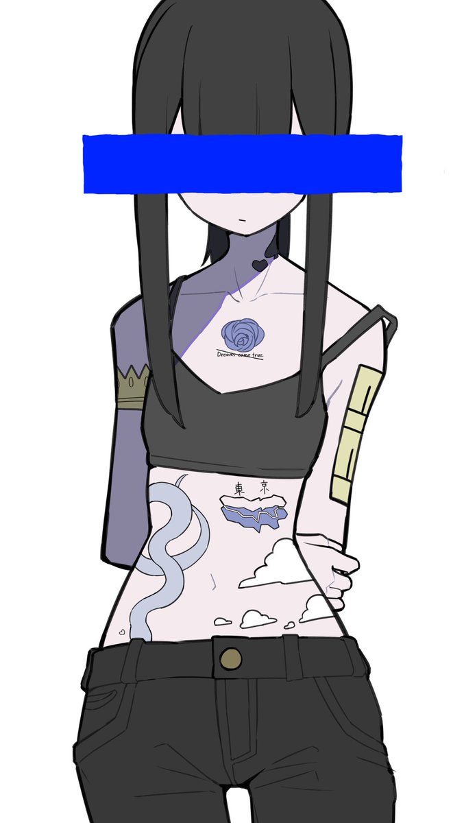 本当は後ろも描こうと思ったけど没になったやつ