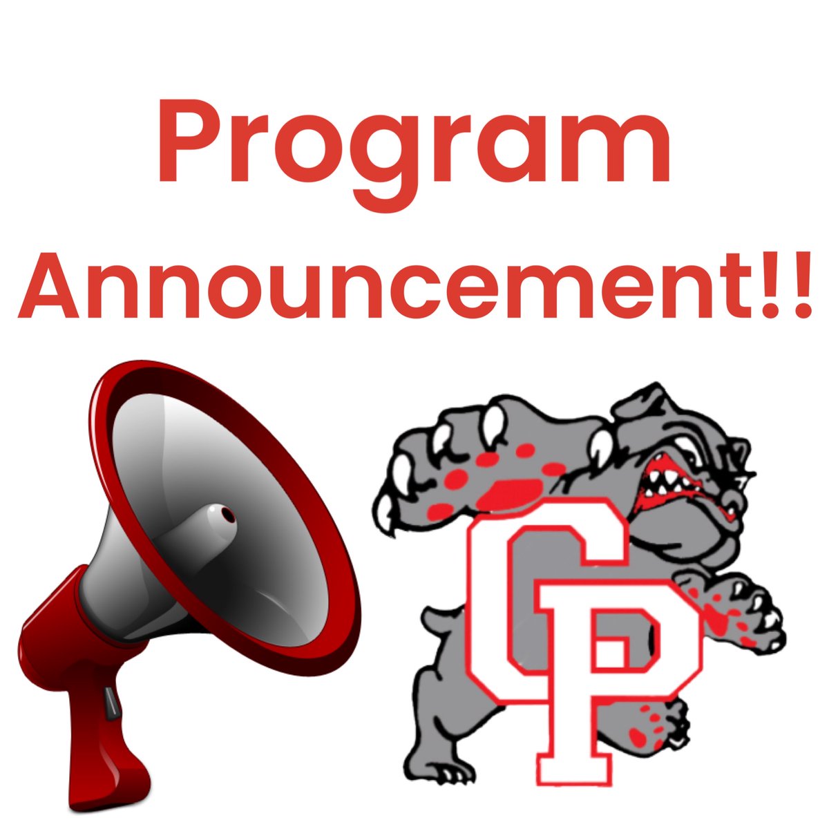 Due the impending Heat Wave expected for the earlier part of next week, Varsity/JV Football camp on Monday and Tuesday will be moved back 2 hours and will go from 5-9 pm, with on-field play starting around 7pm. 

#DawgTown