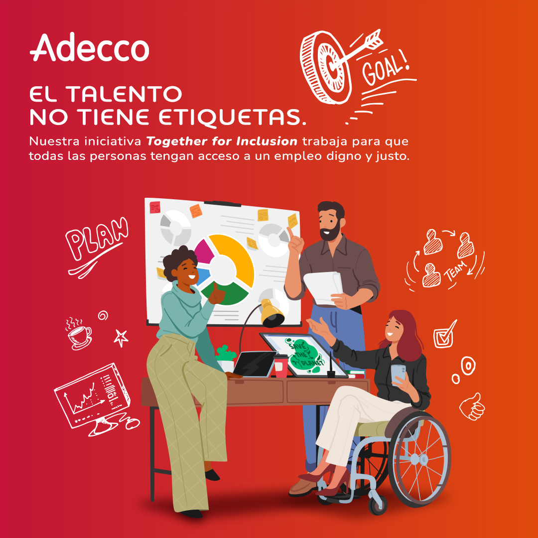 A través de esta iniciativa, abrimos puertas para quienes enfrentan barreras laborales, fomentando la igualdad y el respeto.

📌 Conoce más aquí: grupoadecco.com.mx/general/togeth…

#TogetherForInclusion #InclusiónReal #TalentoParaTodos