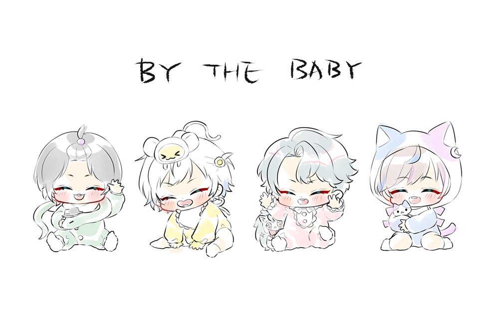 ギャーギャー💚💛❤️💙