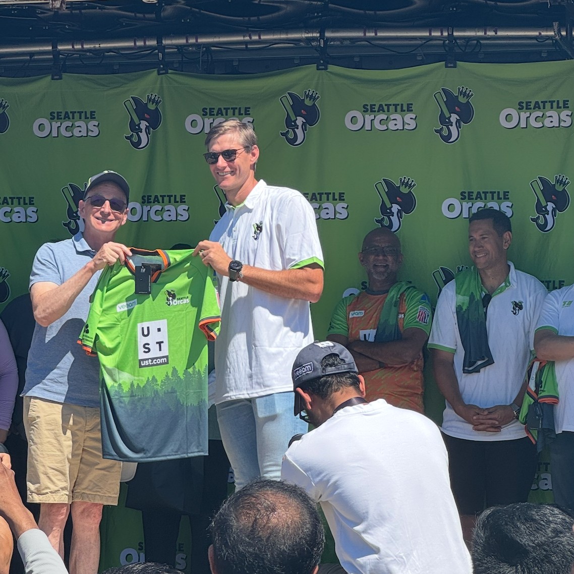 Image for the Tweet beginning: Cricket is coming to Washington!