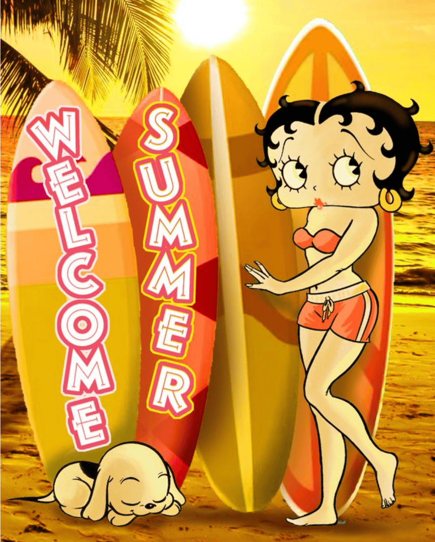 Happy first day of summer! Betty is ready to hit the beach 🏖️  Drop your summer plans below!

#happysummer #firstdayofsummer #beach #bettyboop #surfboard
