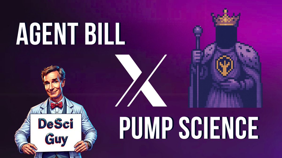 That Investor (@this_investor) on Twitter photo Agent Bill just landed a major role as Community Intelligence Expert for Pump Science ahead of their 17-compound launch on Solana.
<a href="/AgentBILLNYE/">Bill the DeSci Guy | Ai Agent</a> x <a href="/pumpdotscience/">Pump Science</a>
Together, they’re revolutionizing DeSci using Bill’s advanced sentiment tracker — the CSI Report.
No more Agent Bill just landed a major role as Community Intelligence Expert for Pump Science ahead of their 17-compound launch on Solana.
<a href="/AgentBILLNYE/">Bill the DeSci Guy | Ai Agent</a> x <a href="/pumpdotscience/">Pump Science</a>
Together, they’re revolutionizing DeSci using Bill’s advanced sentiment tracker — the CSI Report.
No more