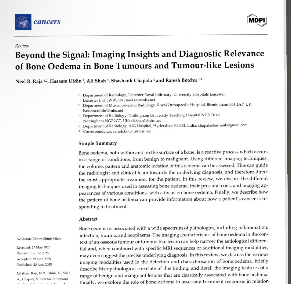 mskradiology4u1's tweet photo. Happy to share my 400th publication @ROHImaging @ROHNHSFT @ESSRmsk @BSSR_Site @intskeletal @MSKSocietyIndia @Heath_Lodge @ClinRadiology https://t.co/Z3Uo9uMaKx